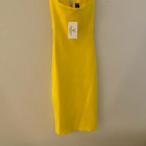 Marciano Vibrant Yellow Dress